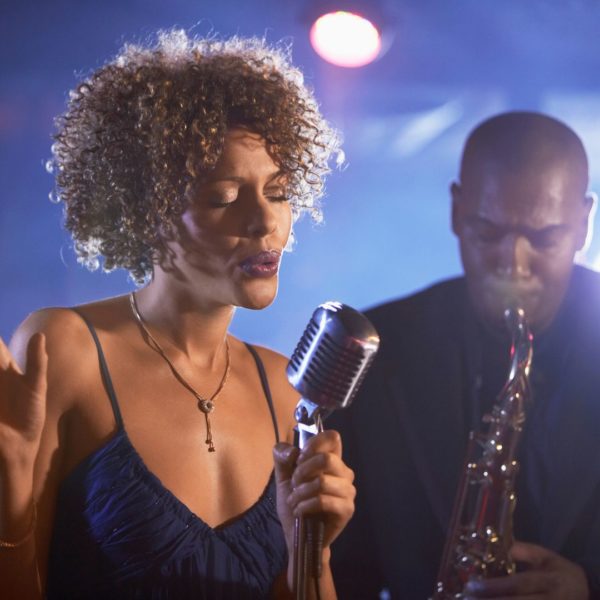 Chanteuse jazz