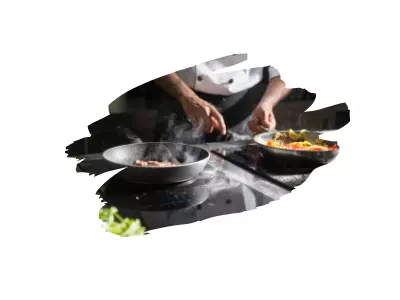 Paella géante préparée en direct pour événement B2B à Genève