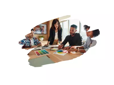 Agence événementielle organisant une animation lumineuse événement sur mesure
