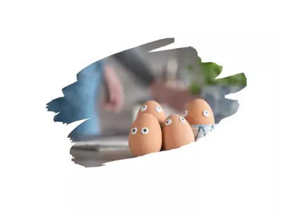 animation de Pâques entreprise - collaborateurs participant à une chasse aux œufs au bureau